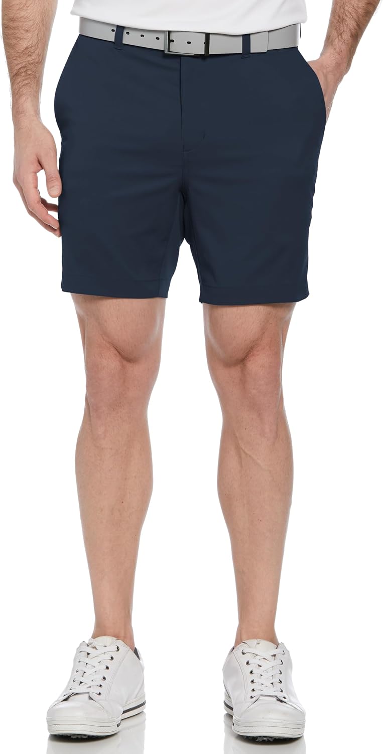 61bKNtINRCL._AC_SL1500_.jpg Men's 7" Golf Shorts with Active Waistband - Image 1