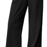 Wide Leg Pants Woman Stretchy Work Dress Pants Women Trendy 2026 Business Casual Outfits Comfort Fit Slacks Trousers